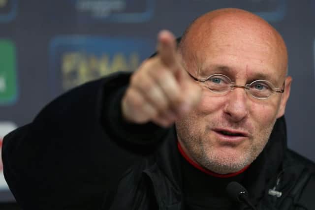 Bernard Laporte, president of the French Federation of Rugby, hopes to win Scottish support for his country's 2023 Rugby World Cup bid. Picture: Getty