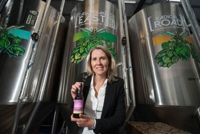 Stewart Brewing co-founder Jo Stewart said Majestic Wine was a 'perfect fit' for the craft beer maker. Picture: Gareth Easton