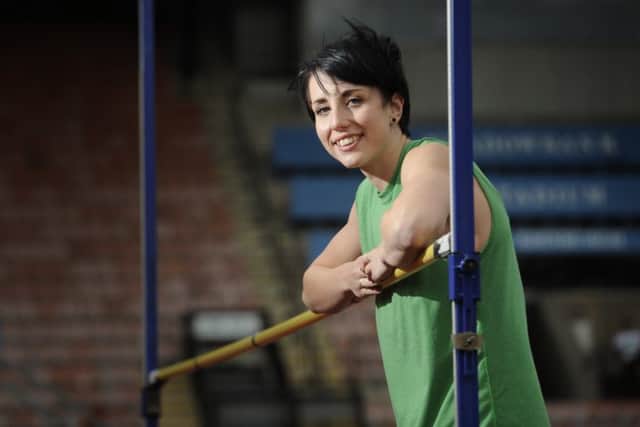 Emma Nuttall in training at Meadowbank. Picture: Greg Macvean