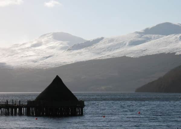 Picture: The Scottish Crannog Centre on Loch Tay is on the route, TSPL