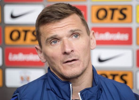 Interim Kilmarnock manager Lee McCulloch still waiting tfor the phone to ring. Pic: SNS/Ross MacDonald