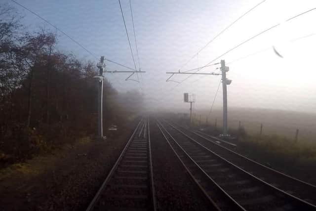 The "energisation" date of the overhead power lines at the end of May will be put back because of the problem. Picture: Network Rail