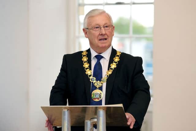 Councilor Tom Kerr was reelected as provost of West Lothian, but an administration has yet to be agreed. Picture: Michael Gillen/JP