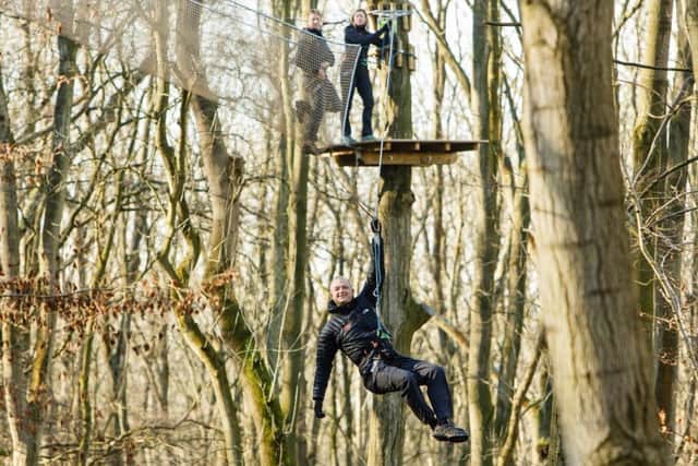Almost 365,000 people have visited Go Ape's Scottish sites in the past ten years. Picture: Contributed