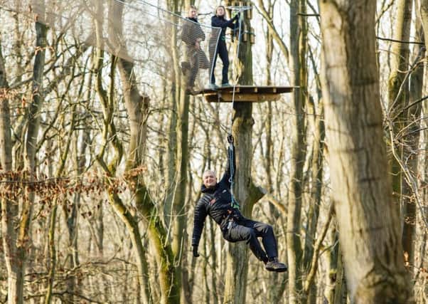 Almost 365,000 people have visited Go Ape's Scottish sites in the past ten years. Picture: Contributed