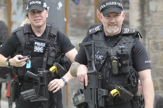 Well all need to get used to a more visible presence of armed police and doubtless security checks too