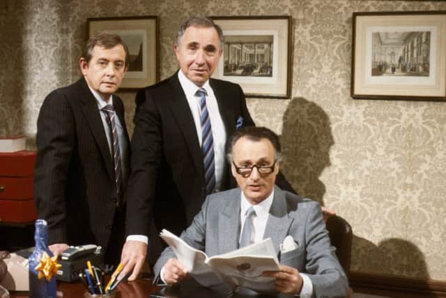 The cast of Yes Minister