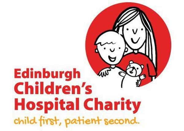 The new Edinburgh Children's Hospital Charity logo