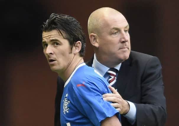 Joey Barton departed Rangers following a training ground bust-up. Picture: Ian Rutherford