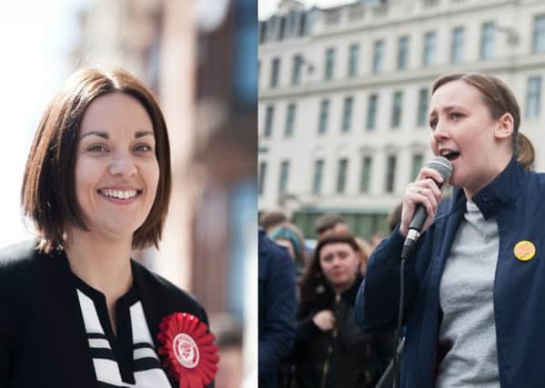 Kezia Dugdale and Mhairi Black have clashed over the future of a children's ward. Picture: TSPL
