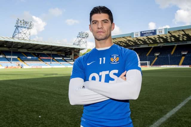 Kilmarnock's Jordan Jones could leave if Lee McCulloch. Pic: SNS/Ross MacDonald