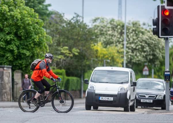 Arkleston Road in Paisley is the No 1 cycling accident hotspot. Picture: John Devlin