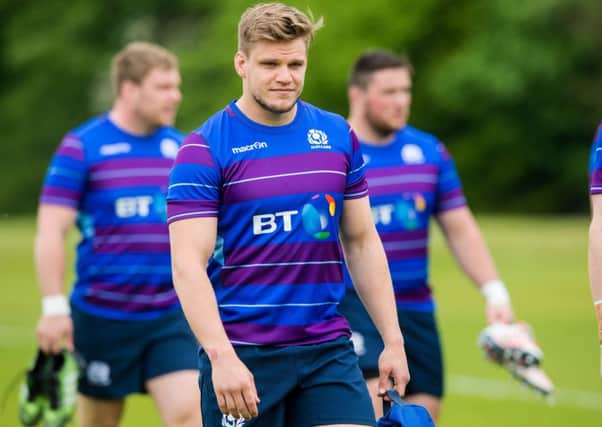 George Turner is eager to make the most of his unexpected call-up to the Scotland squad for this summer's tour. Picture: SNS/SRU