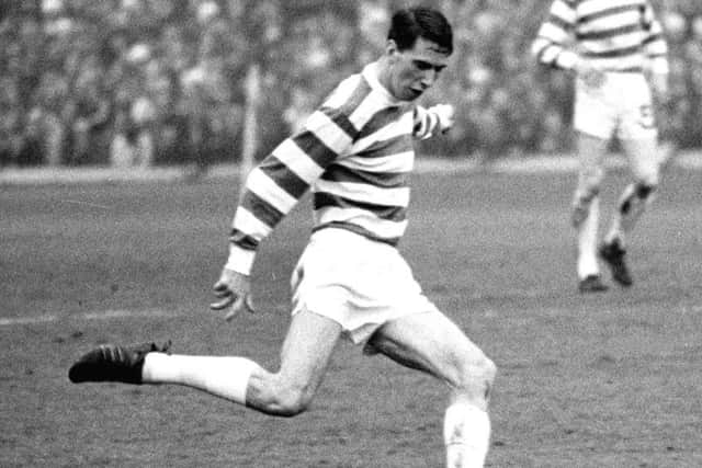 Back to front: Jim Craig was a full back but his attacking ability was what really mattered to Celic. Photograph: SNS