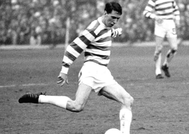Back to front: Jim Craig was a full back but his attacking ability was what really mattered to Celic. Photograph: SNS