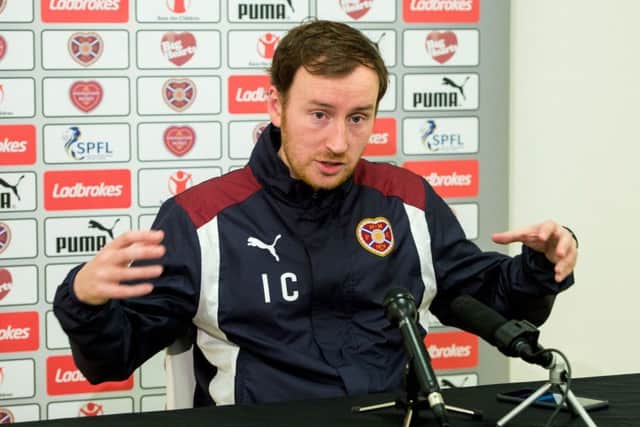 Hearts boss Ian Cathro has vowed that his team will attack Celtic. Picture: SNS.