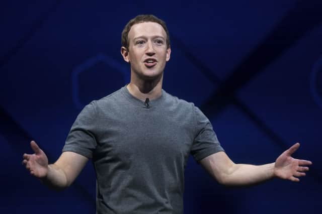 Facebook CEO Mark Zuckerberg speaks at his company's annual F8 developer conference in San Jose. Picture: AP