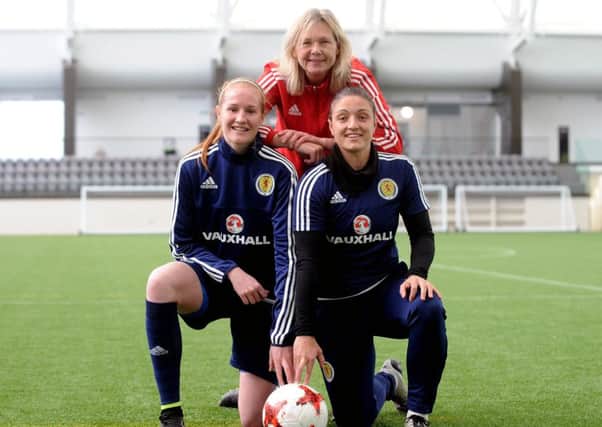 The sports minister wants to use the success of the Scotland football team in reaching the Euro 2017 finals to promote equality in sport. Picture: Lisa Ferguson