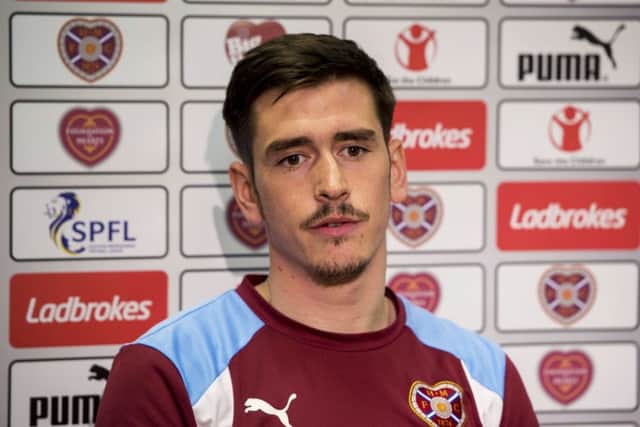 Jamie Walker can't wait for the season to end. Pic: SNS/Paul Devlin