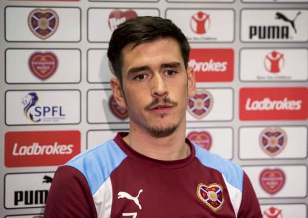 Jamie Walker can't wait for the season to end. Pic: SNS/Paul Devlin