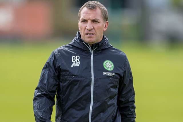 Celtic manager Brendan Rodgers could be up there with Jock Stein and Martin O'Neill. Picture: Bill Murray/DNS