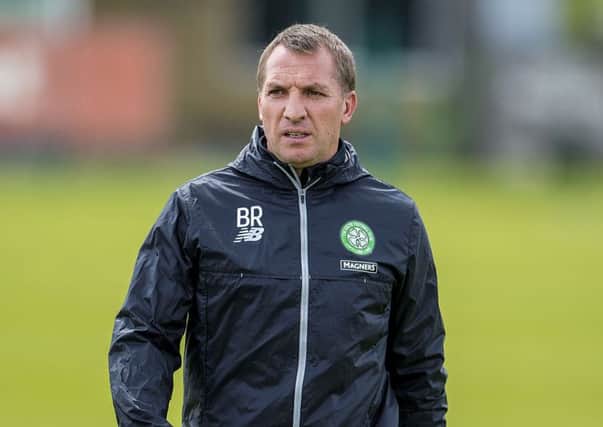 Celtic manager Brendan Rodgers could be up there with Jock Stein and Martin O'Neill. Picture: Bill Murray/DNS