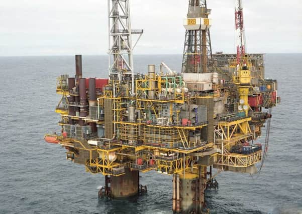 A gas leak was detected on Friday morning at Shell's Brent Charlie platform. Picture: Newsline Scotland