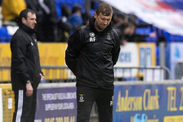 Inverness CT manager Richie Foran knows his team's time is up. Pic: SNS/Craig Williamson