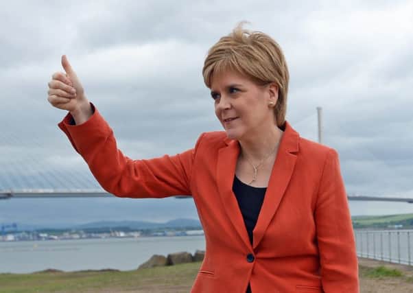 Nicola Sturgeon has said she remains committed to delivering a second Scottish independence referendum. Picture:
 Neil Hanna