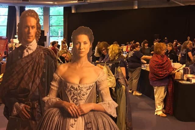 Outlander fans came from around the world to attend the gathering in Aviemore.