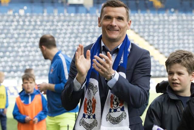 Kilmarnock's interim manager Lee McCulloch will discuss permanent role next week. Pic: SNS/Bill Murray
