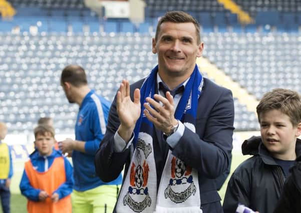 Kilmarnock's interim manager Lee McCulloch will discuss permanent role next week. Pic: SNS/Bill Murray