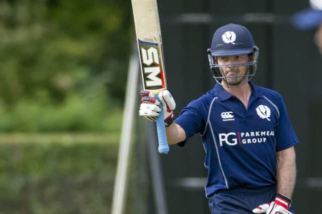 Con de Langes batting efforts were in vain for Clydesdale. Picture: Donald Macleod
