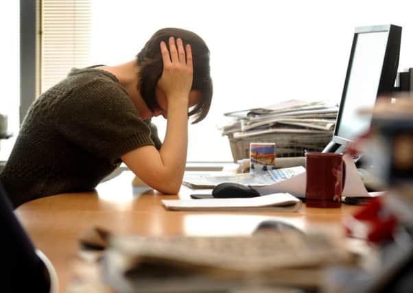 The Chartered Management Institute found a sharp rise in the number of bosses who said they are more stressed and less motivated than a year ago. Picture: Jane Barlow