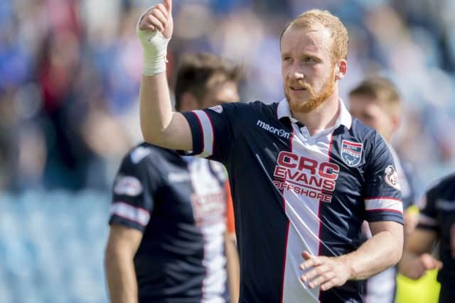 Liam Boyce netted both of Ross County's goals in the recent victory over Kilmarnock. Picture: SNS