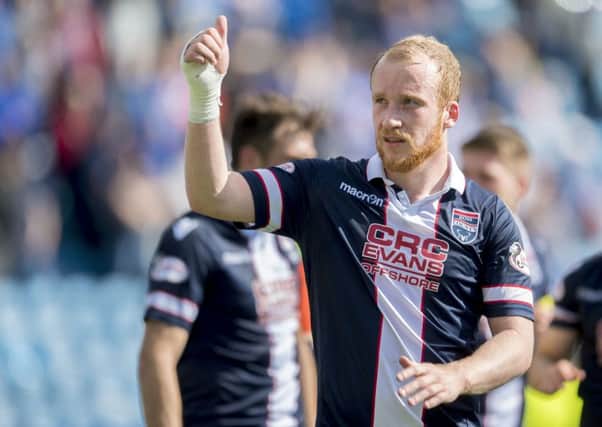 Liam Boyce netted both of Ross County's goals in the recent victory over Kilmarnock. Picture: SNS