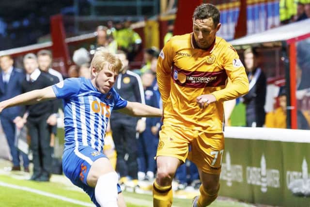 Scott McDonald, right, will leave Motherwell this summer. Picture: SNS