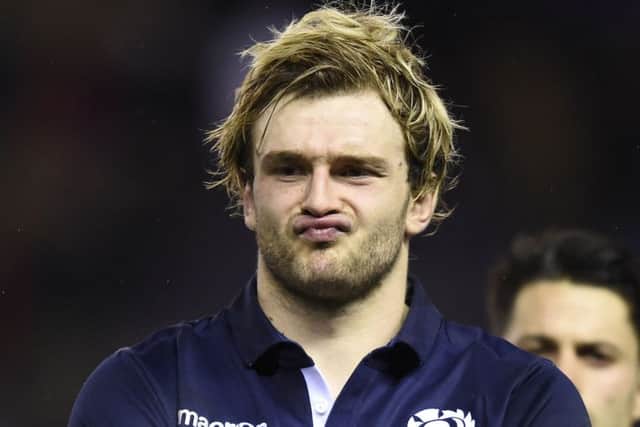 Richie Gray is one of two players who'll miss the summer tour. Picture: Ian Rutherford