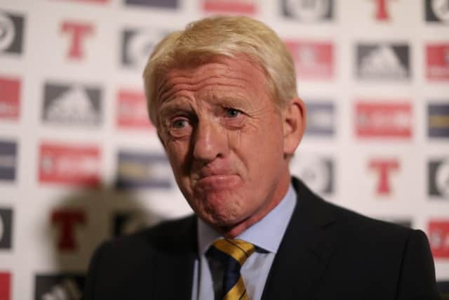 Scotland manager Gordon Strachan named his squad for the forthcoming World Cup qualifying match against England at Hampden. Picture: Ian MacNicol/Getty Images