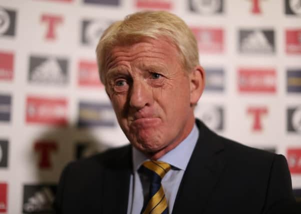 Scotland manager Gordon Strachan named his squad for the forthcoming World Cup qualifying match against England at Hampden. Picture: Ian MacNicol/Getty Images