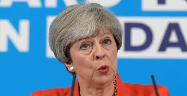 Theresa May was put on the defensive in an interview with Andrew Marr on the BBC. Pic: Toby Melville - WPA Pool/Getty Images