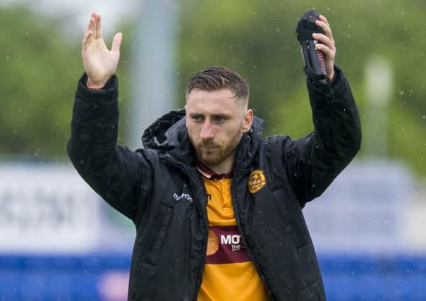 Rangers are interested in Motherwell striker Louis Moult. Picture: SNS