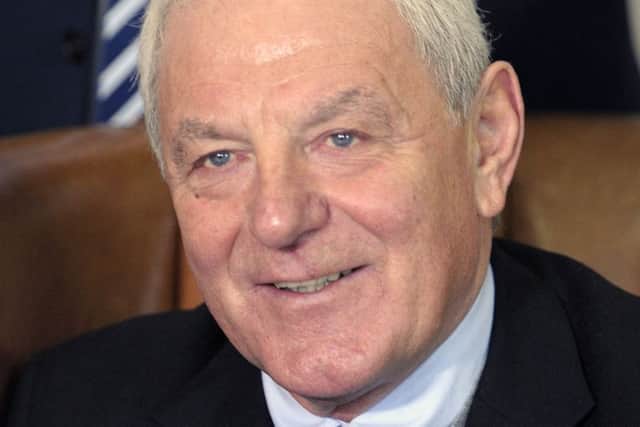 Ex-Rangers manager Walter Smith. Picture: John Devlin
