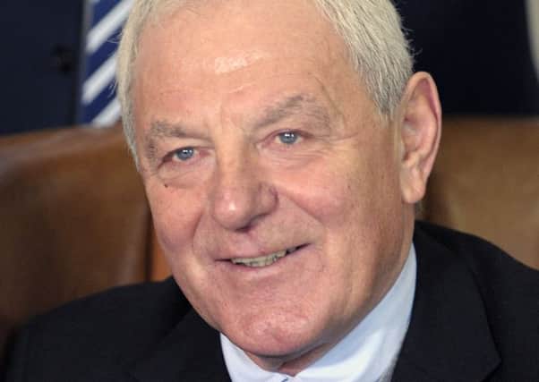 Ex-Rangers manager Walter Smith. Picture: John Devlin