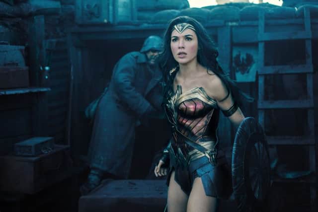 "Wonder Woman arrives in war-torn Europe with her truth lasso, unfazed by the concept of 'No Mans Land'" PIC: Warner Bros