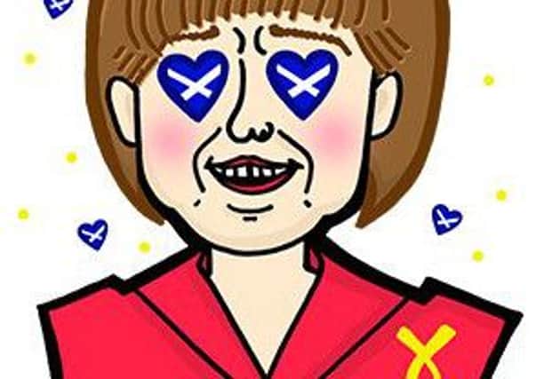 Nicola Sturgeon emoji. Picture: Contributed