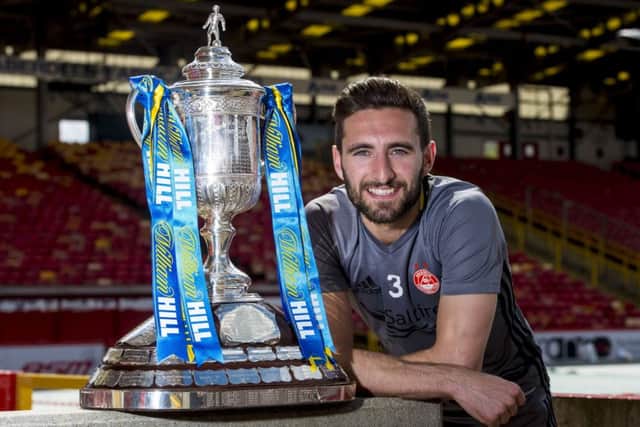 Graeme Shinnie will captain Aberdeen against Celtic in the Scottish Cup final. Picture: SNS