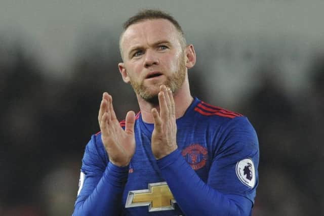 The Europa League final may mark the last game as a Manchester United player for Wayne Rooney. Picture: Rui Vieira/AP