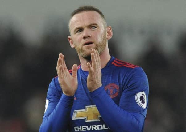 The Europa League final may mark the last game as a Manchester United player for Wayne Rooney. Picture: Rui Vieira/AP