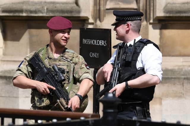 Troops on British streets are a temporary measure - but will they become permanent, asks Bill Jamieson